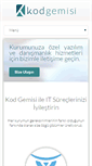 Mobile Screenshot of kodgemisi.com