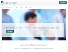 Tablet Screenshot of kodgemisi.com
